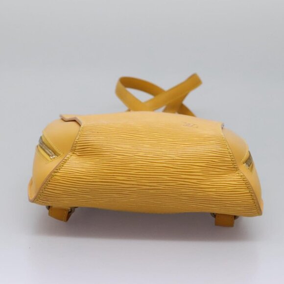 LOUIS VUITTON Epi Mabillon Backpack Yellow - Picture 5 of 15